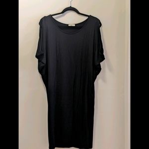 Short dolman sleeve dress